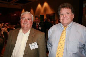 Rickey Bearden and Cotton Grower Editor Henry Gantz