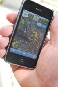 Cotton Map on Smartphone
